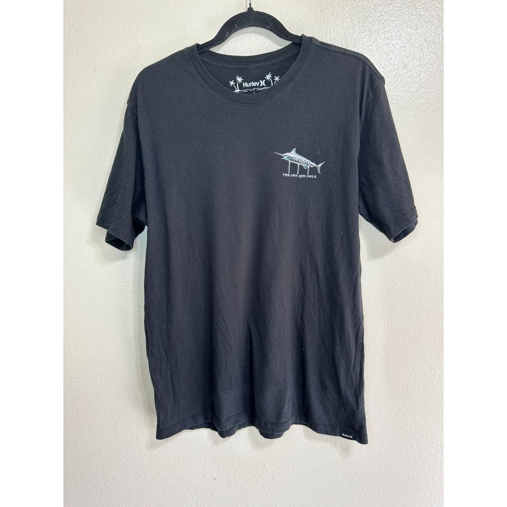 `Hurley Everyday Washed Men's Graphic Swordfish Ono Classic Tee Shirt, Size L